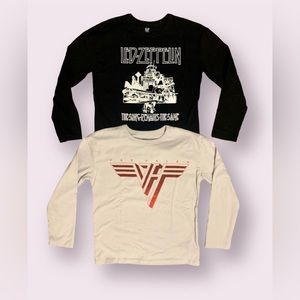 Gap long sleeve band tee’s size 8